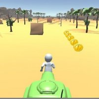 3D Desert Parkour