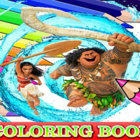 Moana Coloring Book - Jogue gratuitamente na Friv5