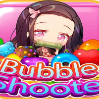 Nezuko Tanjiro Candy Bubble Shooter Rescue