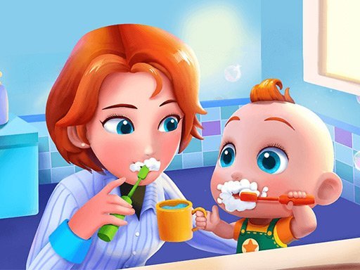 Baby care game for kids Online