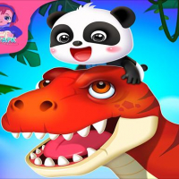 Baby Panda’s Dinosaur Planet - Game online 