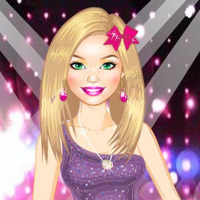 Barbie Popstar Dressup