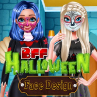 BFF Halloween Face Design
