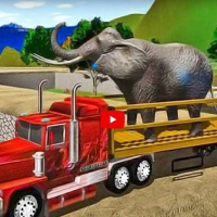 Big Farm Animal Transport Truck