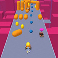 Cannon Surfer - Obstacle Shooting Game
