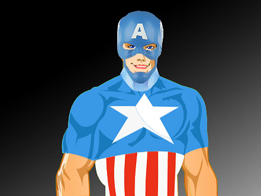 Captain America Dressup Online