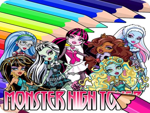 Coloring Book for Monster High Online