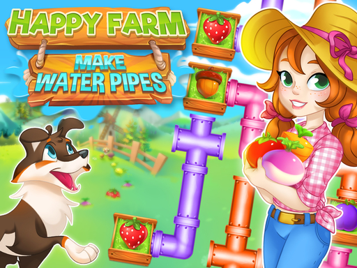 Happy farm : make water pipes Online