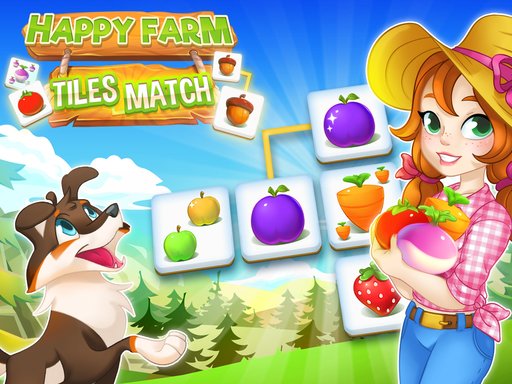 Happy Farm : Tiles Match Online