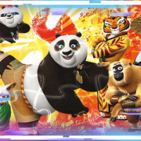 Kungfu Panda Match3 Puzzle