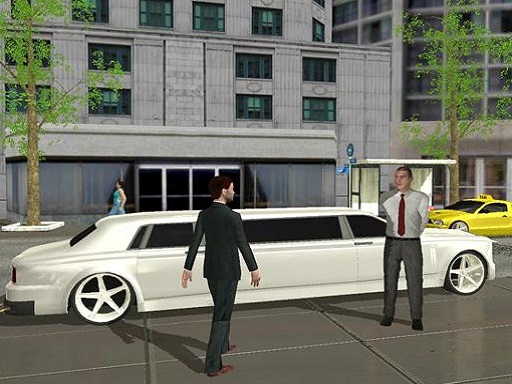Limo Taxi Driving Simulator : Limousine Car Games Online