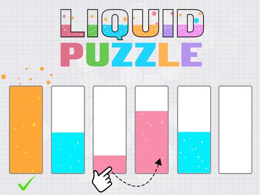 Liquid puzzle : sort the color Online