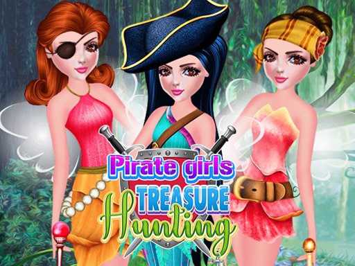 Pirate Girls Treasure Hunting Online