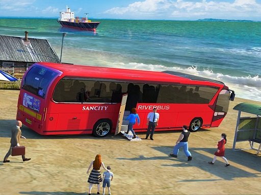 Water Surfer Bus Simulation Game 3D Online